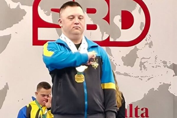 Волинянин - чемпіон світу з класичного пауерліфтингу Спеціальної Олімпіади 