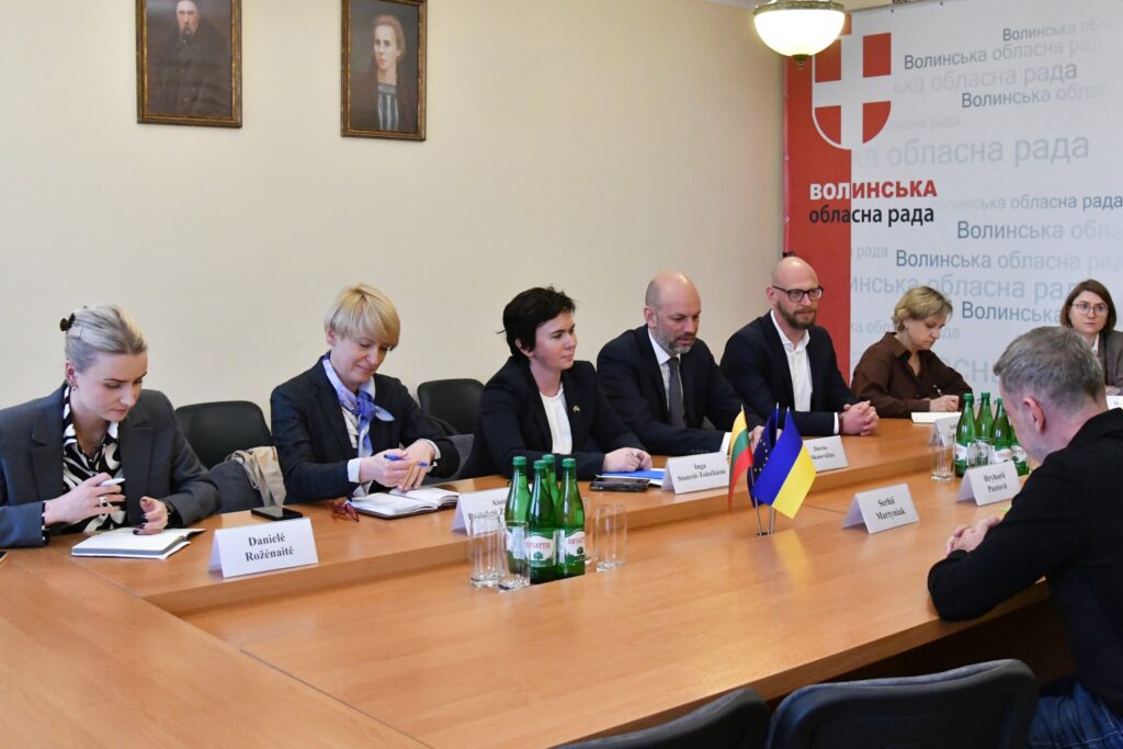 Волинь поглиблює співпрацю з Литвою 