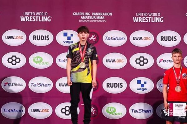 Лучанин - чемпіон Європи з панкратіону 