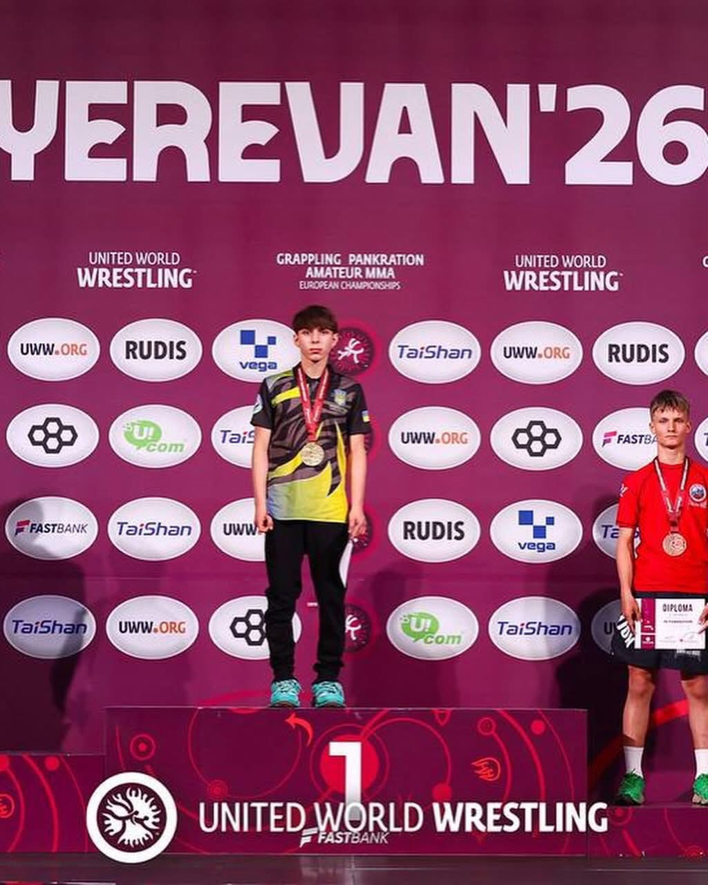 Лучанин - чемпіон Європи з панкратіону 