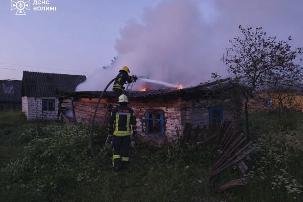 На Волині в пожежі загинуло двоє чоловіків 