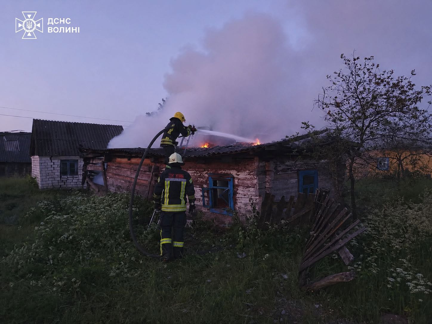 На Волині в пожежі загинуло двоє чоловіків
