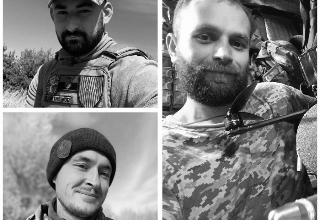 Полеглі Захисники України – Іван Алексюк, Віктор Сохацький та Микола Голубюк.