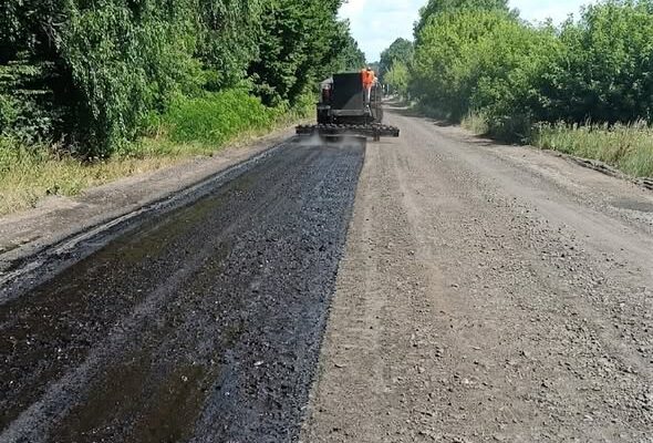 Між Ковелем та Камінь-Каширським ремонтують дорогу 