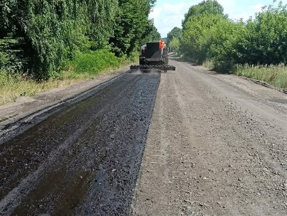 Між Ковелем та Камінь-Каширським ремонтують дорогу