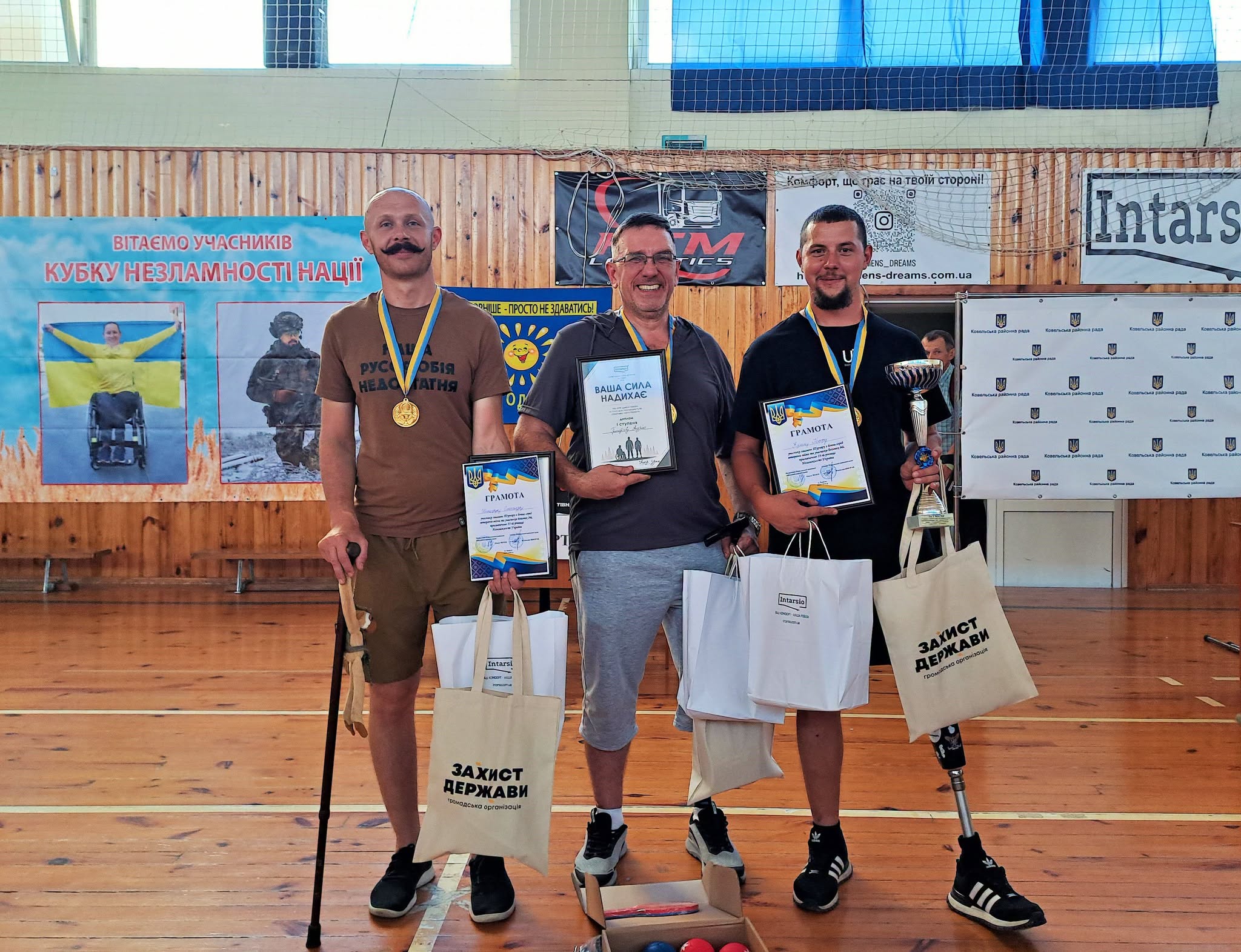 У Ковелі відбувся перший відкритий турнір з бочі для ветеранів війни 