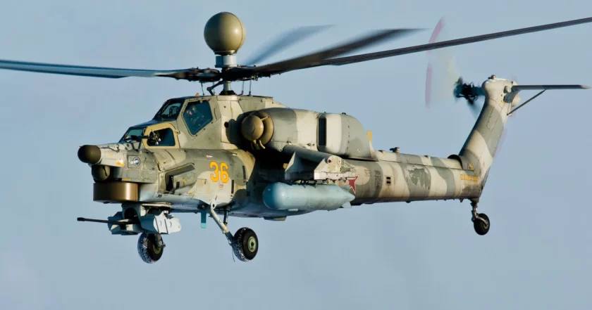 Українські дронарі знищили російський ударний вертоліт Мі-28