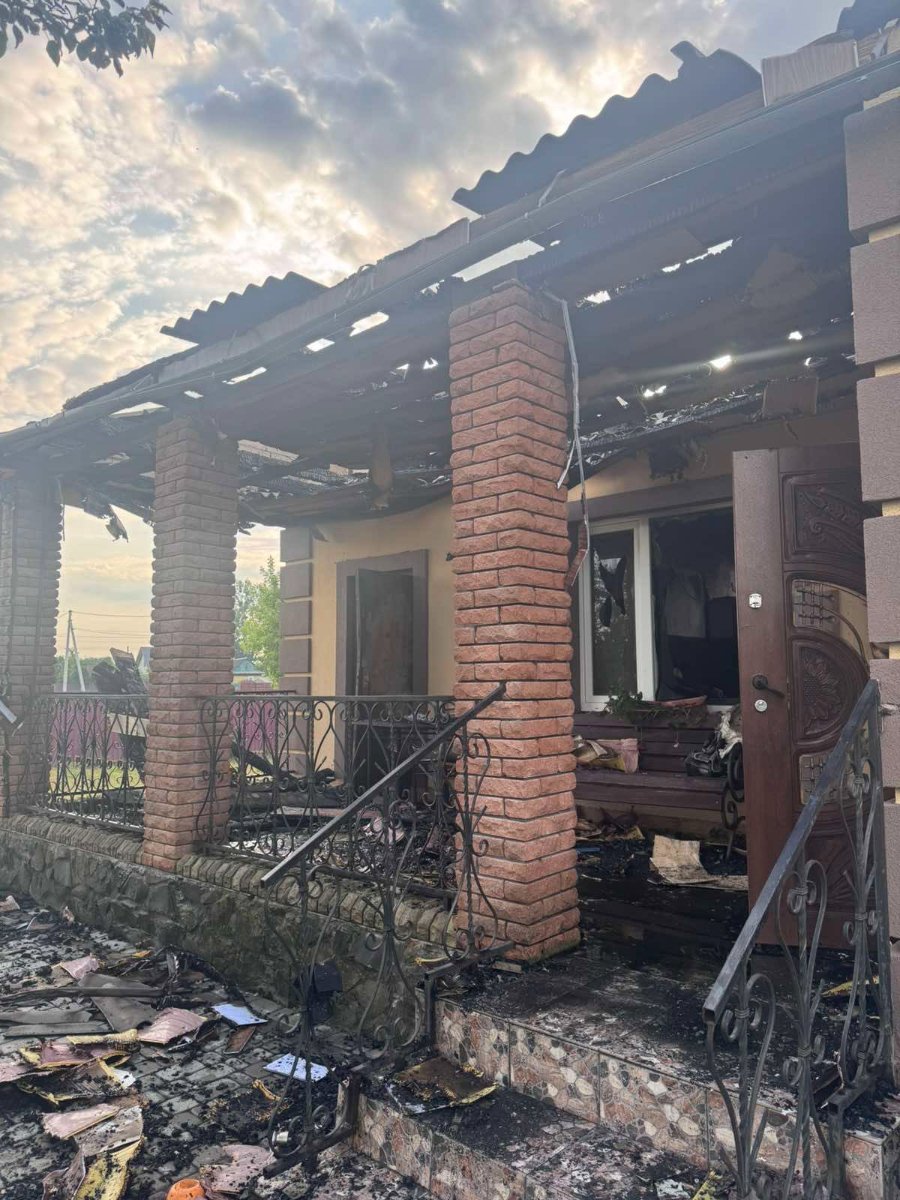 Блискавка пожежа село Радехів Вишнівська ОТГ Волинь згорів будинок військовослужбовця ЗСУ Сегія Поліука допомога на відновлення Ковельська РВА