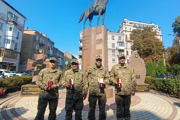 Чотирьох прикордонників Волинського загону нагородили орденами «За мужність» 