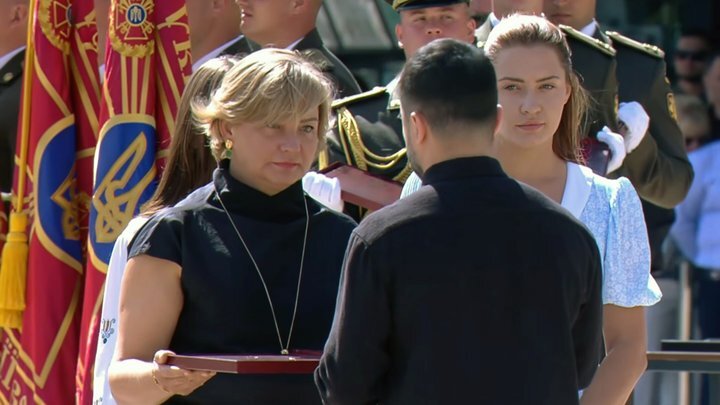 Родині волинянина Президент вручив орден «Золота Зірка» 