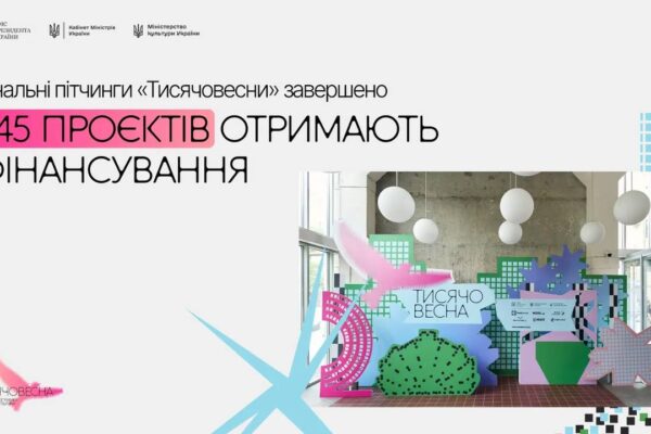Три волинські культурно-мистецькі проєкти стали переможцями «Тисячовесни» 