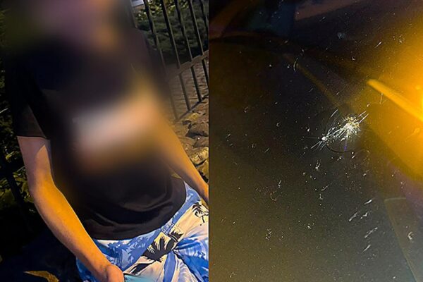 8-річний хлопчик кинув в авто камінь: батьків притягнули до відповідальності 