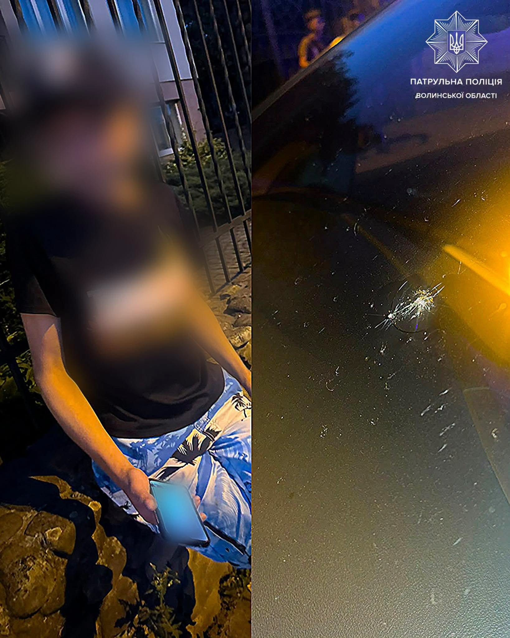 8-річний хлопчик кинув в авто камінь: батьків притягнули до відповідальності