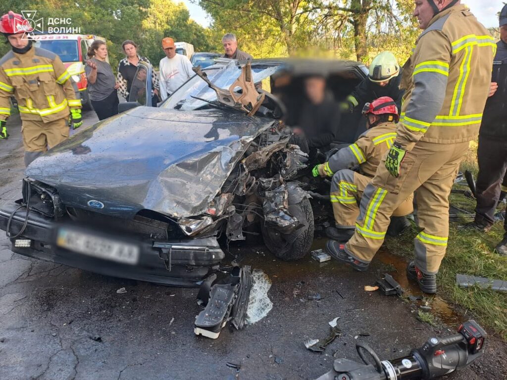 ДТП у Луцькому районі: травмувалося четверо людей