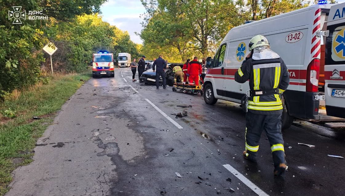 ДТП у Луцькому районі: травмувалося четверо людей