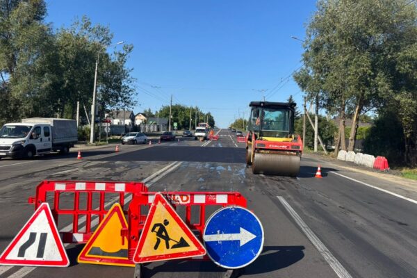 У Струмівці завершують ремонтні роботи на трасі  