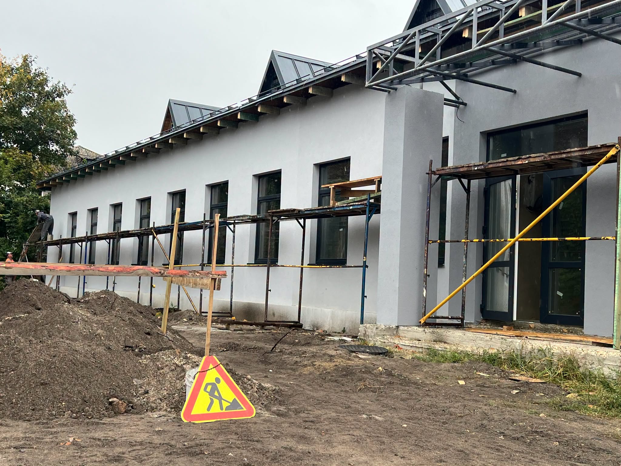 У Ковелі тривають роботи з облаштування ветеранського простору 