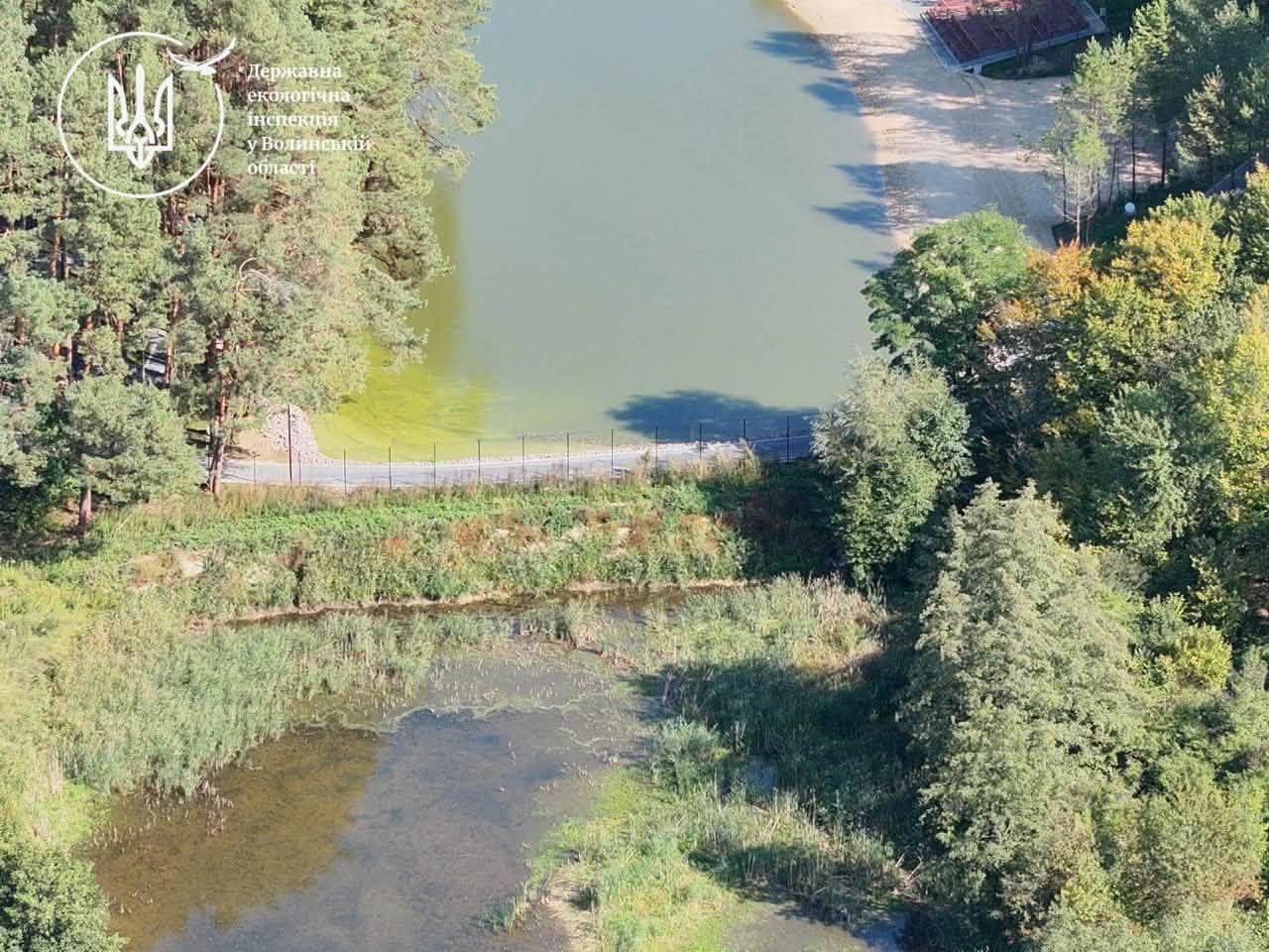Поблизу Луцька спорудили незаконну дамбу та обмежили доступ до води 