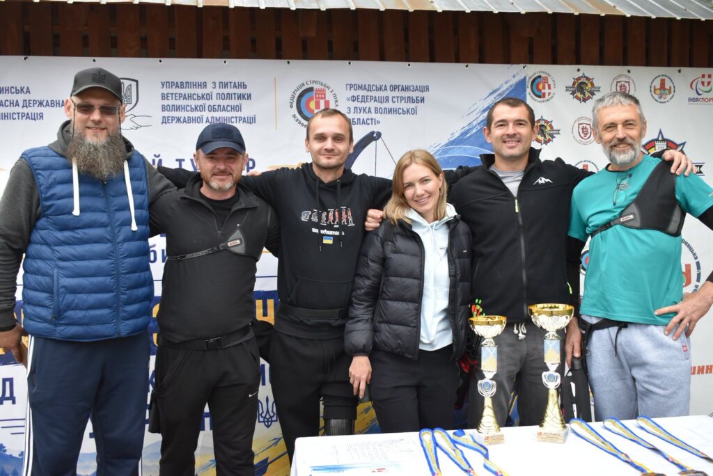 На Волині відбувся відкритий турнір зі стрільби з лука серед ветеранів 