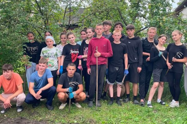 Заболоття ліцей діти викопали картоплю мамі з інвалідністю мобілізованого солдата Волинь