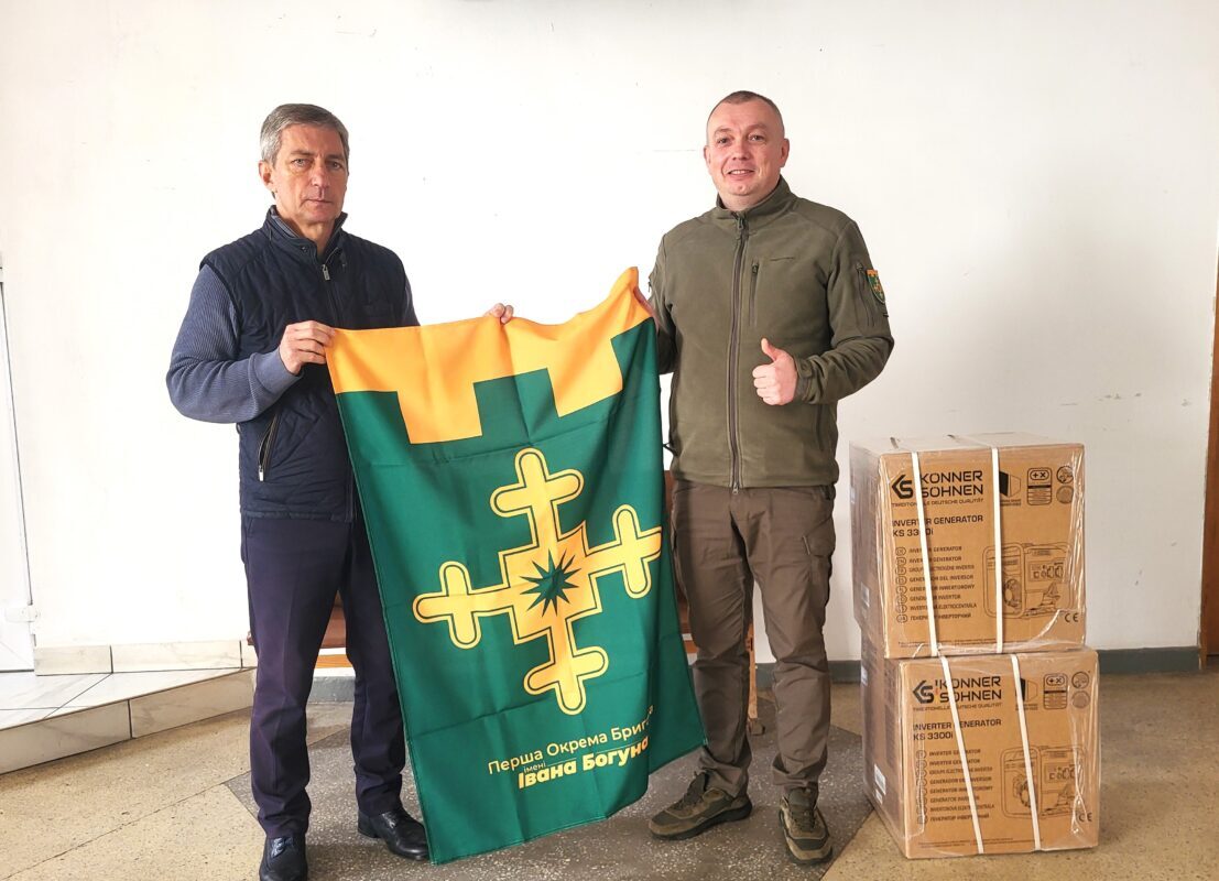 Ковельська громада передала військовим генератори