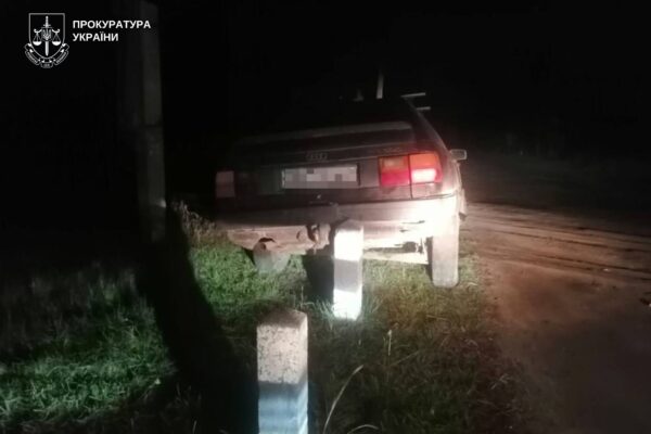 На Волині п'яний поліціянт збив двох пішоходів та втік з місця події 