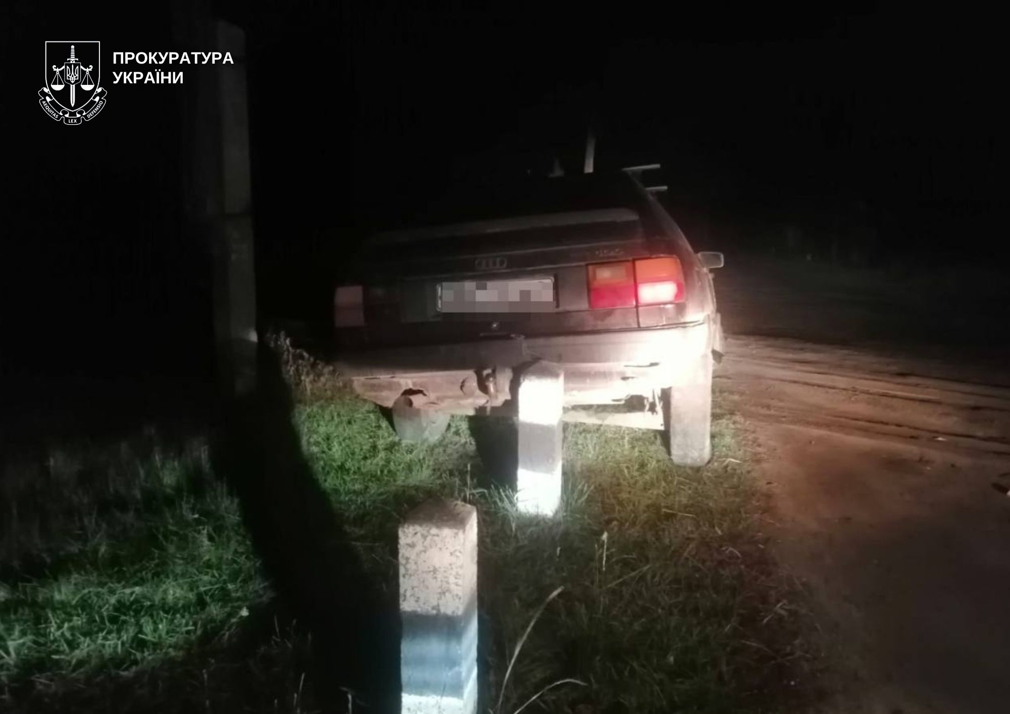 На Волині п'яний поліціянт збив двох пішоходів та втік з місця події 