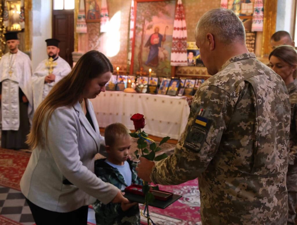 На Волині вручили посмертні нагороди родинам полеглих прикордонників