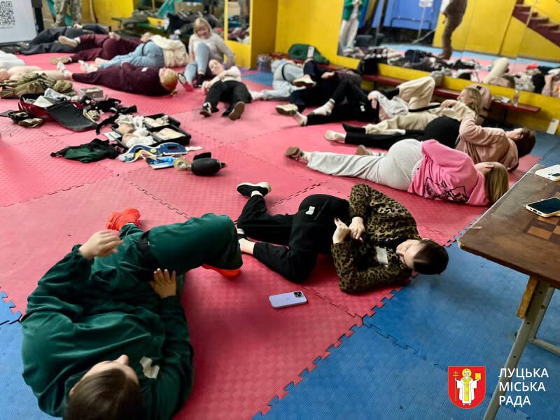 У Луцькій громаді проводять практичні заняття з безпеки та виживання