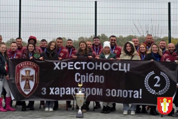 Луцькі «Хрестоносці» – срібні призери чемпіонату України з ампфутболу 