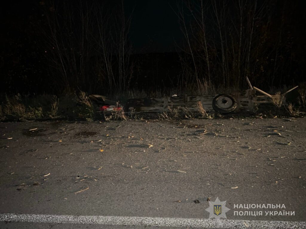 17-річний водій легковика зіткнувся з гужовою підводою: травмувалося 5 осіб