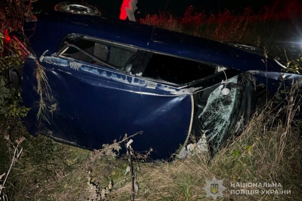 17-річний водій легковика зіткнувся з гужовою підводою: травмувалося 5 осіб 